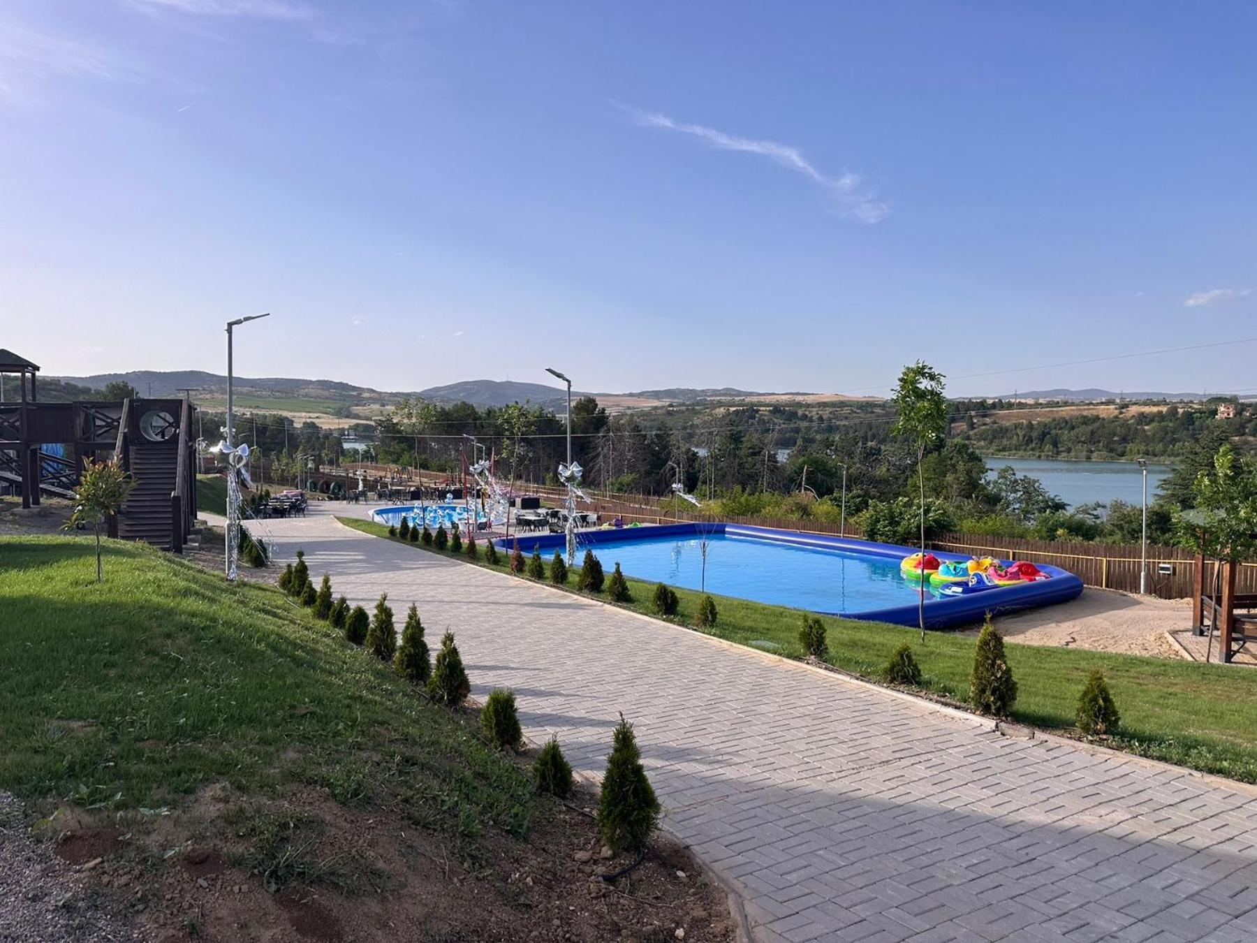 Eco Camp Lake Mladost Veles Exteriér fotografie