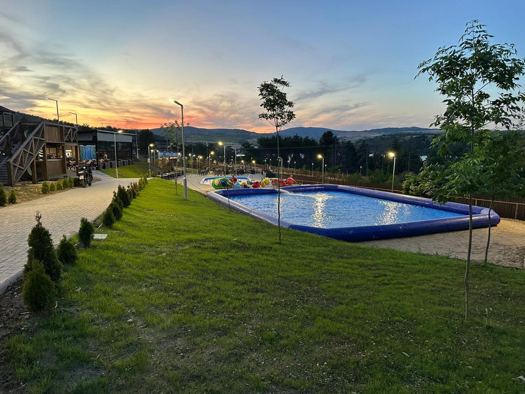 Eco Camp Lake Mladost Veles Exteriér fotografie