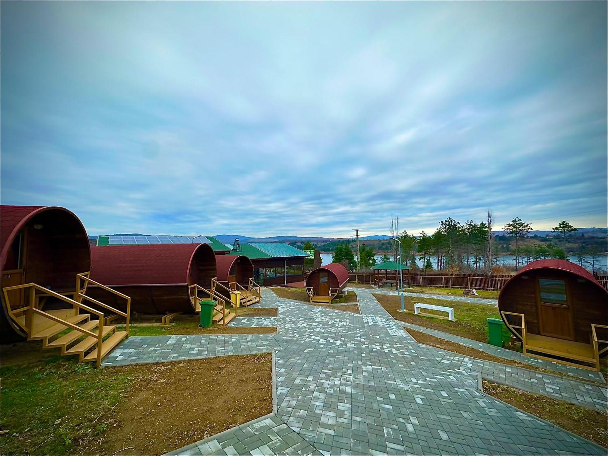 Eco Camp Lake Mladost Veles Exteriér fotografie